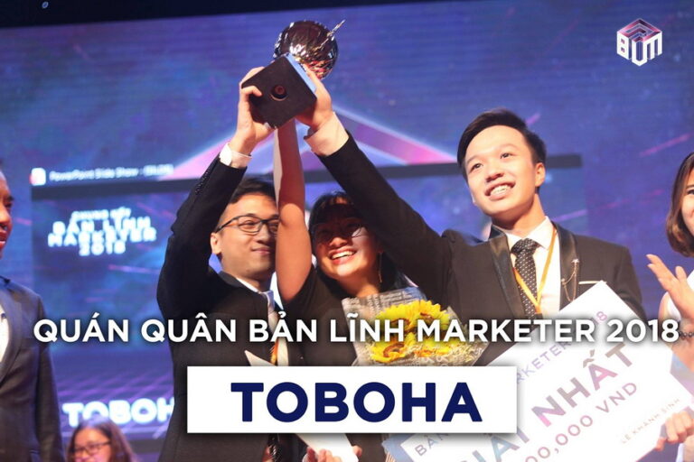 Students from Faculty of Business Administration became the Champion and First runner-up of the “Ban Linh Marketer” Contest 2018