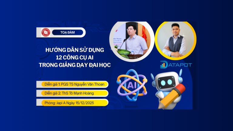 TALK “GUIDELINES ON USING 12 AI TOOLS IN UNIVERSITY TEACHING”