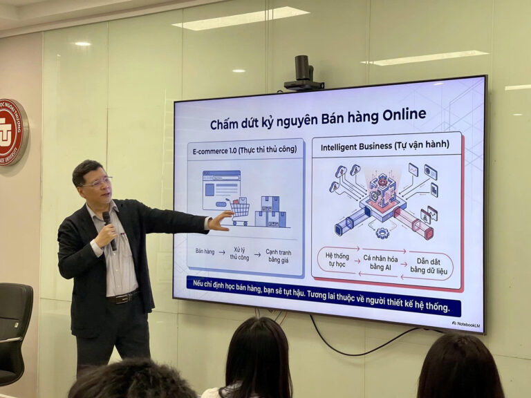 A VIBRANT EXPERIENTIAL CLASS ON SMART DIGITAL COMMERCE AND BUSINESS INNOVATION AT FTU ADMISSIONS DAY