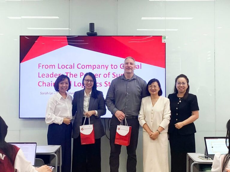 SEMINAR ON “RISK MANAGEMENT IN SUPPLY CHAIN OF MULTINATIONAL CORPORATION” PROVIDES PRACTICAL INSIGHTS FOR FTU BUSINESS STUDENTS