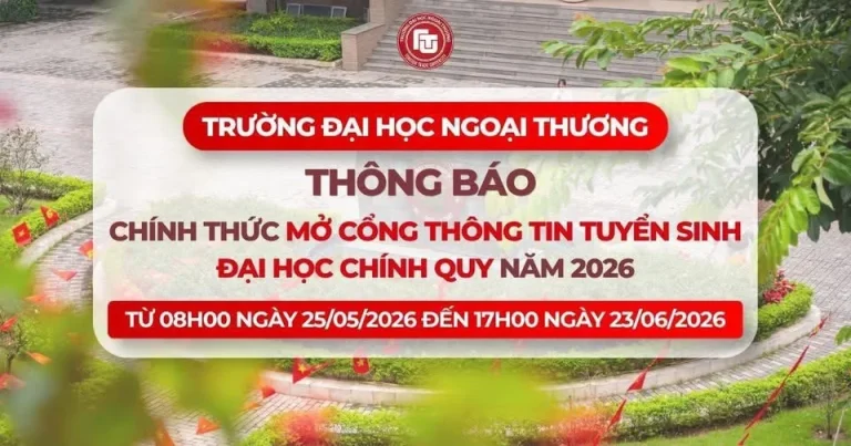 OFFICIALLY OPENING THE 2026 FULL-TIME UNDERGRADUATE ADMISSIONS PORTAL – Foreign Trade University